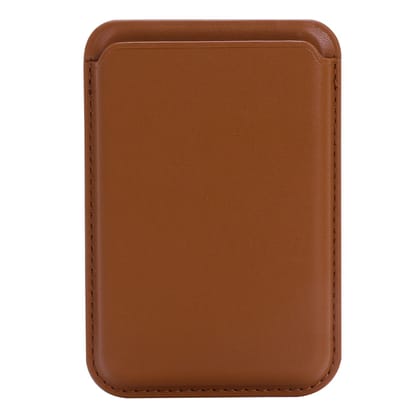 Croma Card Holder For iPhone (Apple Compatible, Tan)