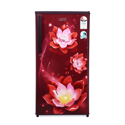 Croma 183 Litres 2 Star Direct Cool Single Door Refrigerator with Anti-Fungal Door Gasket (Rosalind Wine)