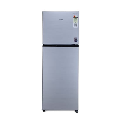 Croma 236 Litres 2 Star Frost Free Double Door Refrigerator with Inverter Technology (Shining Silver)