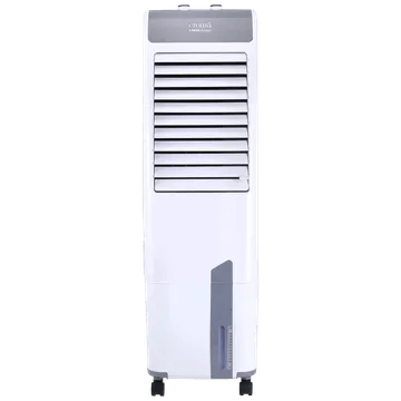 Croma AZ30 30 Litres Tower Air Cooler (Anti-bacterial Honeycomb Pad, White & Grey)