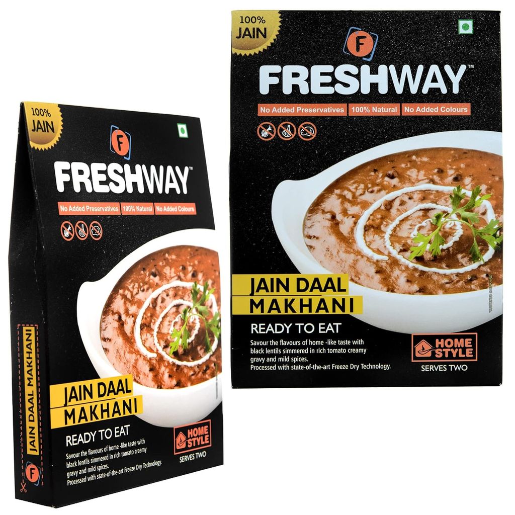Daal Makhani(Pack of 2) A Nutritious, Flavor Packed Indian Comfort Meal in Minutes