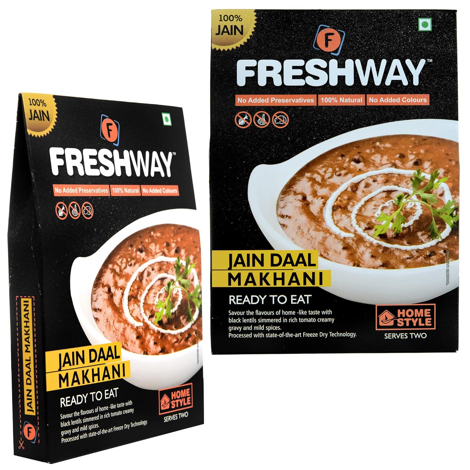 Daal Makhani(Pack of 2) A Nutritious, Flavor Packed Indian Comfort Meal in Minutes