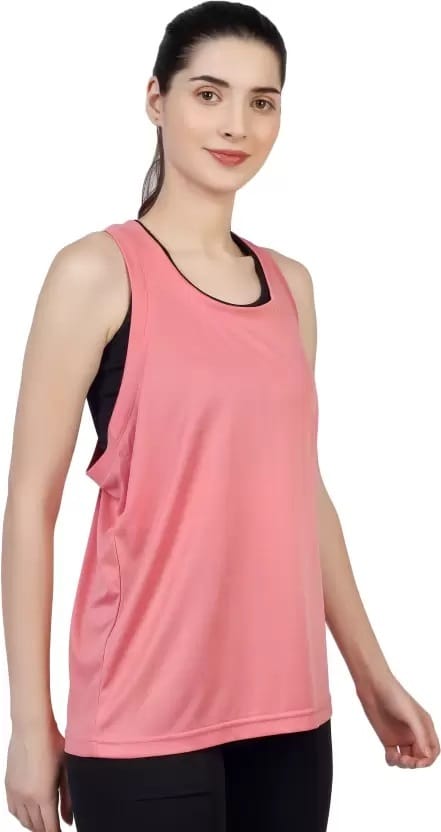 BlueFicus Combo of 2 Women's cotton Tank Top Camisole Solid Plain Sports Summer Gym Workout ( Grey & Peach) - Camisoles | Buy online on ZillyBuy