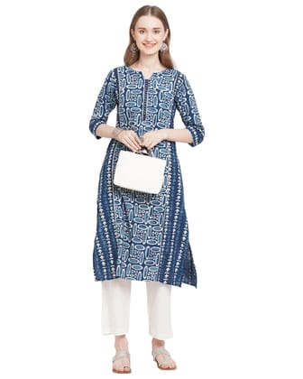 Neel dabu indigo mirror work pure cotton kurta Neel dabu indigo mirror work pure cotton kurta