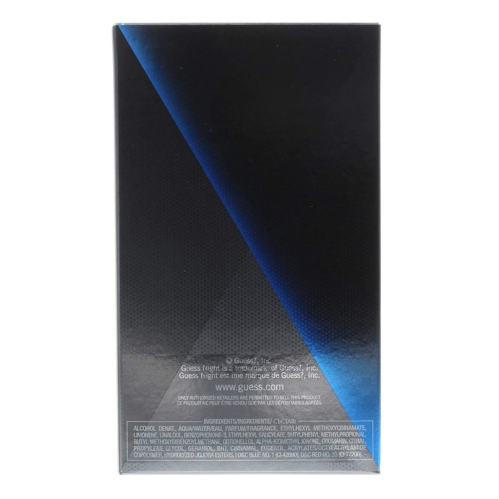 Guess Night Eau de Toilette Perfume Spray 100ml For Men Perfume