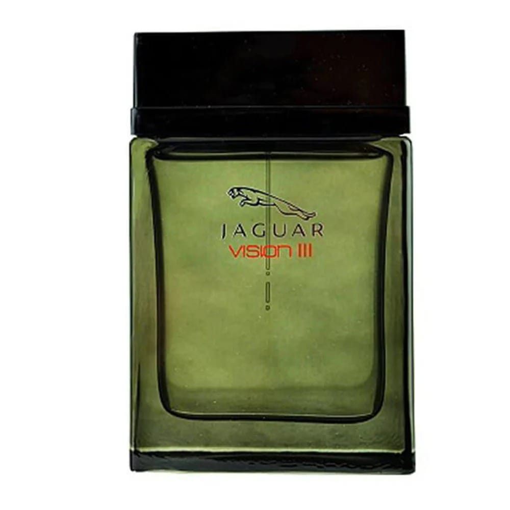 Jaguar Vision III Eau De Toilette Perfume Spray for Men, 3.4 fl oz/100ml