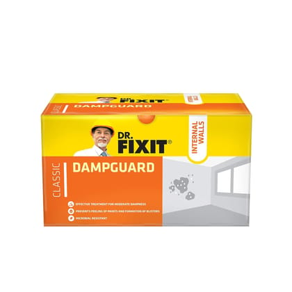 DR. FIXIT Dampguard Classic DampProof Coating For Internal Walls and RCC Water Tanks  1Kg