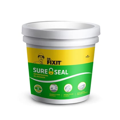 Dr. Fixit SURE SEAL, Patch Repair of Internal and External Walls and Roof, 5 KG