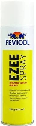Pidilite Fevicol Ezee Spray DIY Sprayable Adhesive For Soundproofing &  Acoustic Panels (383g)