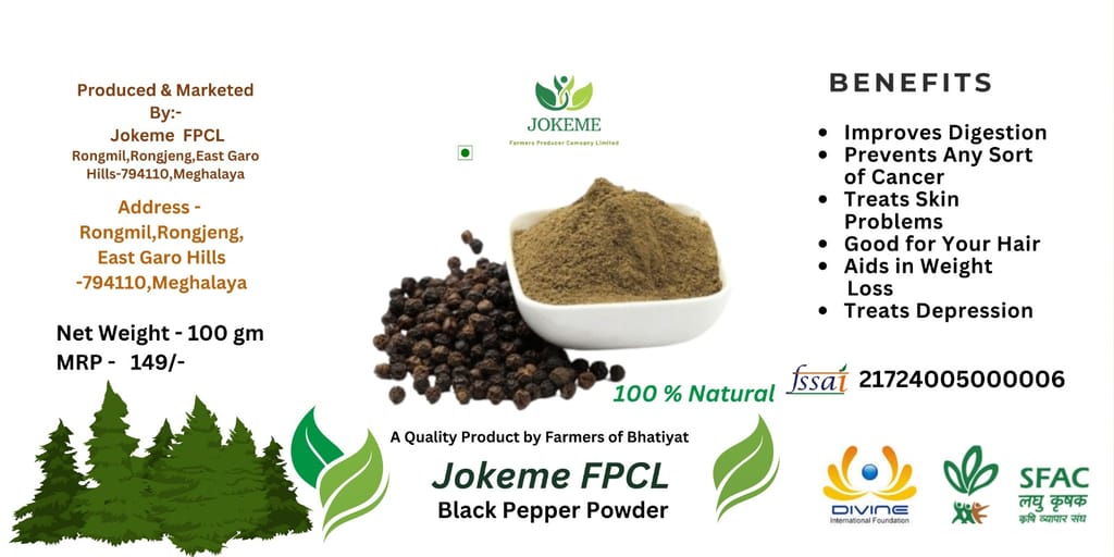 Black Pepper Powder