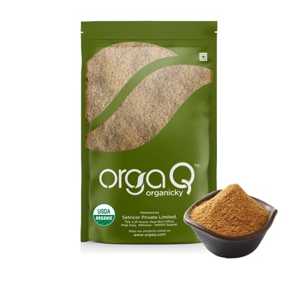 OrgaQ Organicky Fenugreek/Methi Powder for Blood Sugar Controller and Nutritive, Ayurvedic Herbal Supplement for Increase Haemoglobin OrgaQ Organicky Fenugreek/Methi Powder for Blood Sugar Controller and Nutritive, Ayurvedic Herbal Supplement for Increase Haemoglobin