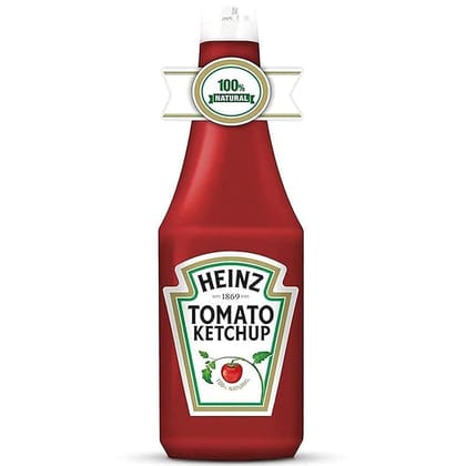 Heinz Tomato Ketchup |Rich and Thick | No added Preservatives or Colours | 450 gm Pack