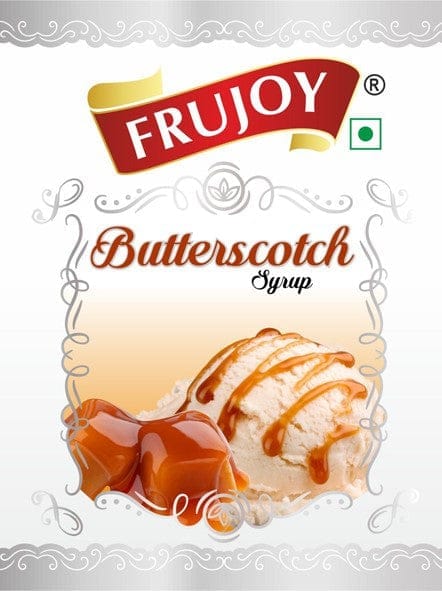 Frujoy butter scotch syrup 750ml | For Drinks Juices | Fruit Mocktail | Cocktail | Sharbat | Baking Essentials | Beverages