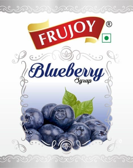 Frujoy Blueberry syrup 750ml | For Fruit Mocktail | Cocktail | Cake | Baking Essentials