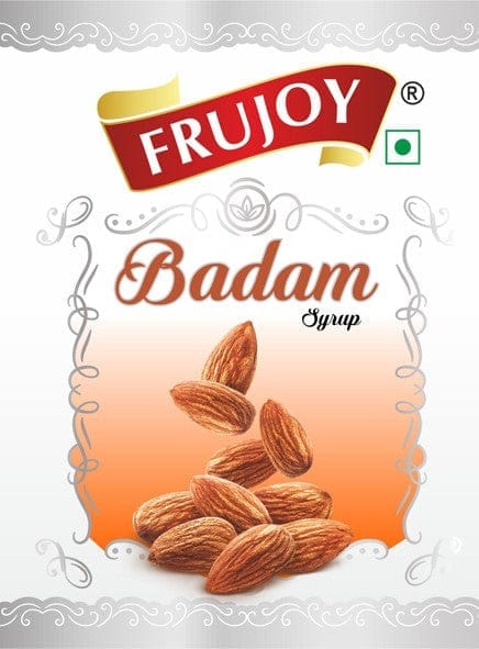 Frujoy badam syrup 750ml | For Drinks Juices | Fruit Mocktail | Cocktail | Sharbat | Baking Essentials | Beverages