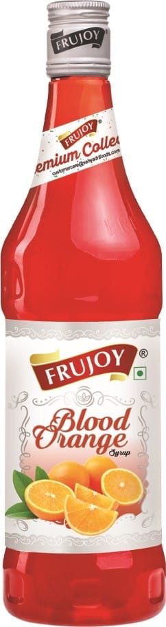 Frujoy blood orange 750ml | For Drinks Juices | Fruit Mocktail | Cocktail | Sharbat | Baking Essentials | Beverages