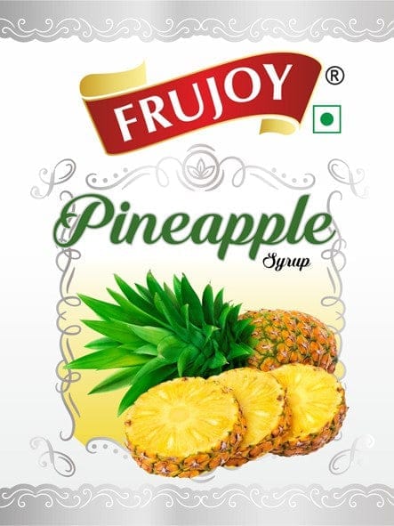 Frujoy Pineapple Syrup 750ml | For Fruit Mocktail | Cocktail | Milk Shake| Falooda | Baking Essentials