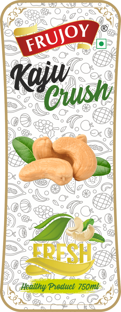 Frujoy Kaju Crush 750ml | For Fruit Mocktail | Cocktail | Cake | Baking Essentials | Juices | Beverages