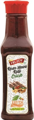 Frujoy Kesar Mawa Kulfi Crush 750ml | For Fruit Mocktail | Cocktail | Cake | Baking Essentials | Juices | Beverages