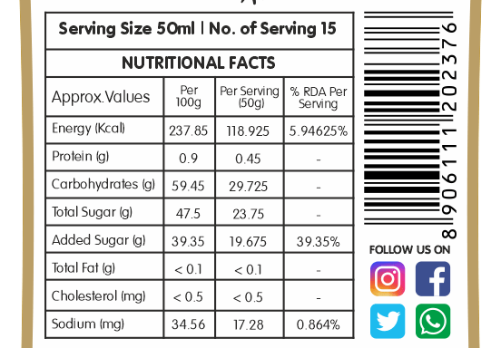 Frujoy Kesar Pista Crush 750ml | For Fruit Mocktail | Cocktail | Cake | Baking Essentials | Juices | Beverages