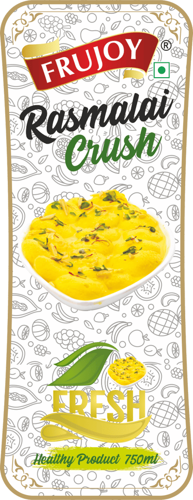 Frujoy Rasmalai Crush 750ml | For Fruit Mocktail | Cocktail | Cake | Baking Essentials | Juices | Beverages