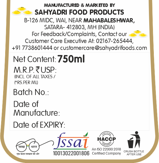 Frujoy Rasmalai Crush 750ml | For Fruit Mocktail | Cocktail | Cake | Baking Essentials | Juices | Beverages