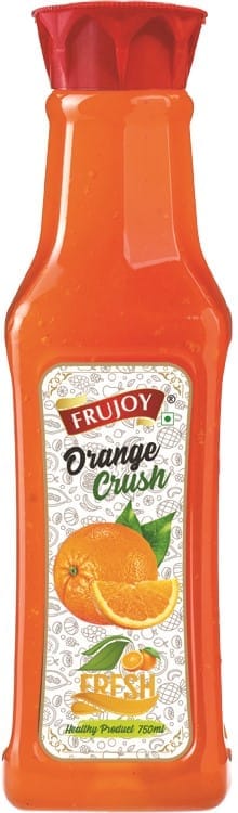 Frujoy Orange Crush 750ml | For Fruit Mocktail | Cocktail | Cake | Baking Essentials | Juices | Beverages