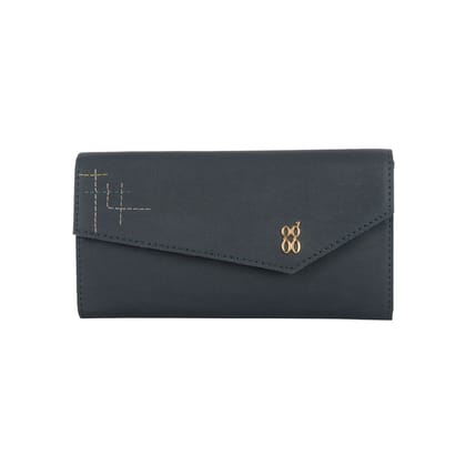 OMBRYI WALLETS HARMONIUM L NAVY BLUE