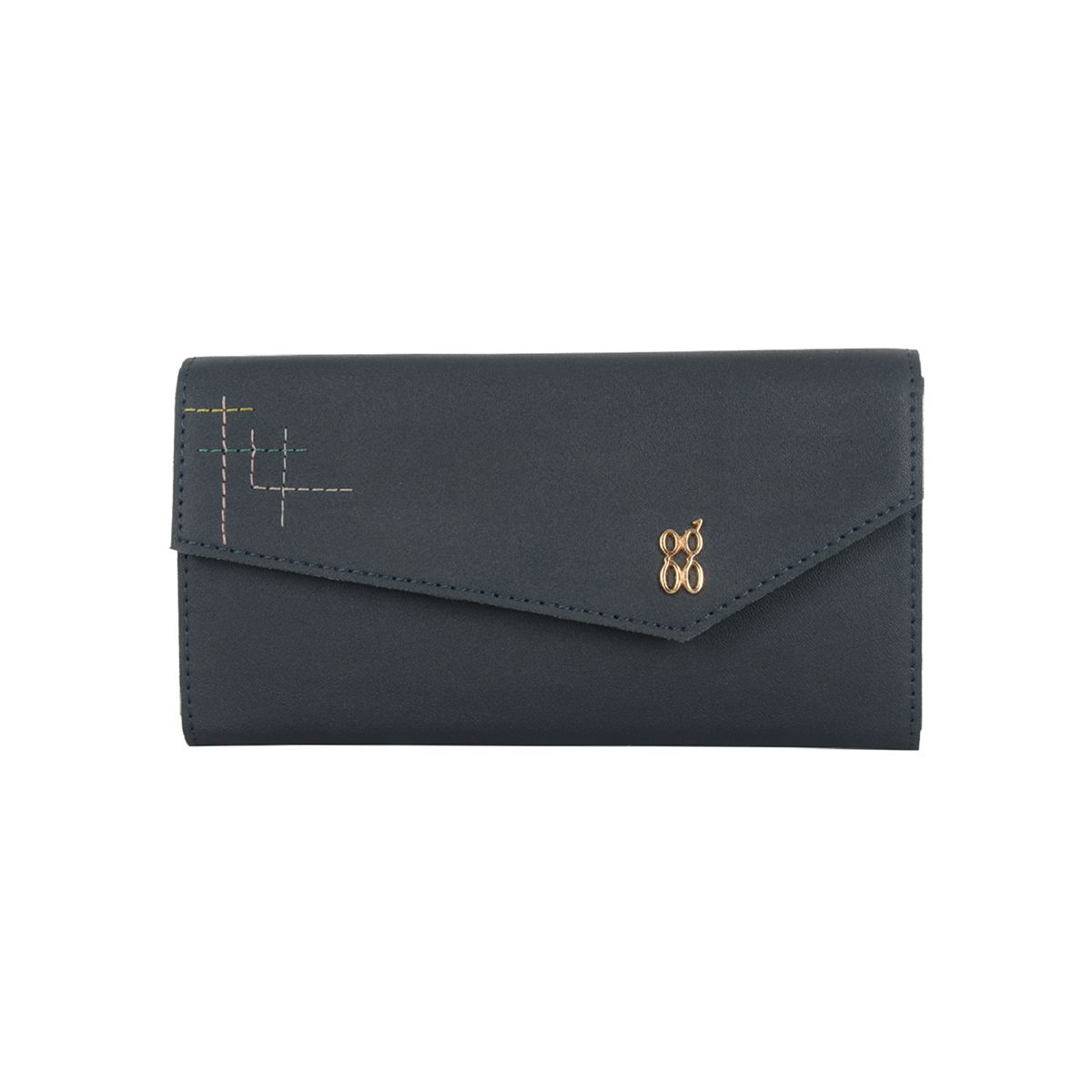 OMBRYI WALLETS HARMONIUM L NAVY BLUE