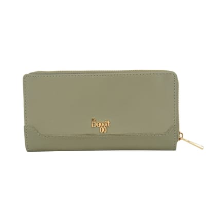 ROSELLA WALLETS 2 FOLD L GRAVITY GREEN