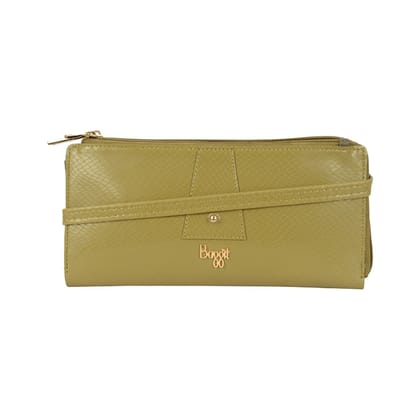 MANAT WALLETS ZIPAROUND XL TURTLE GREEN