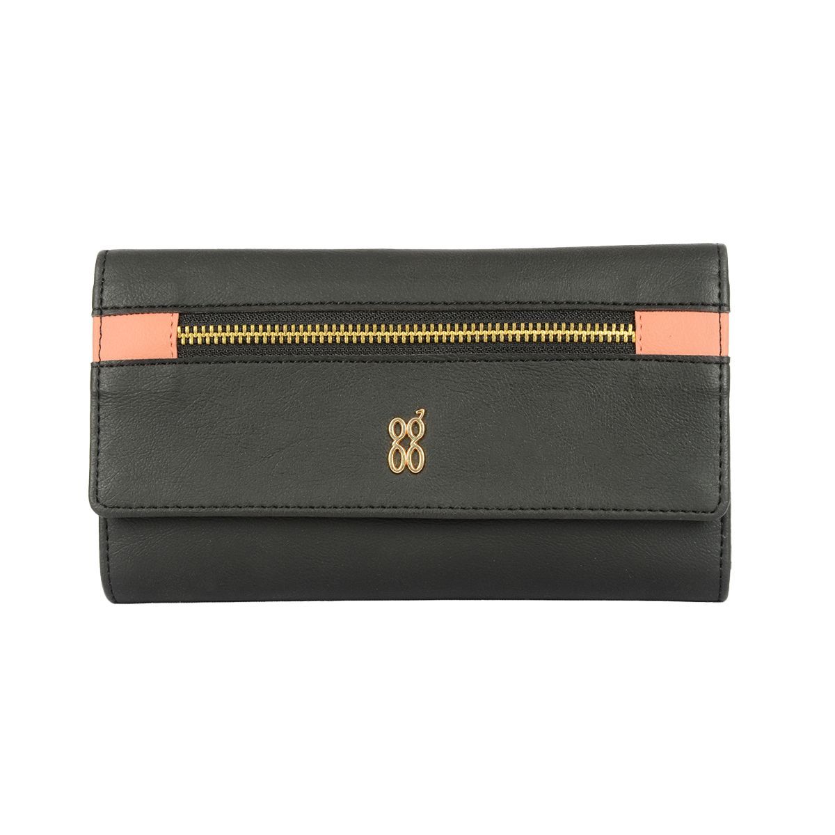 PENCIL WALLETS 3 FOLD L BLACK