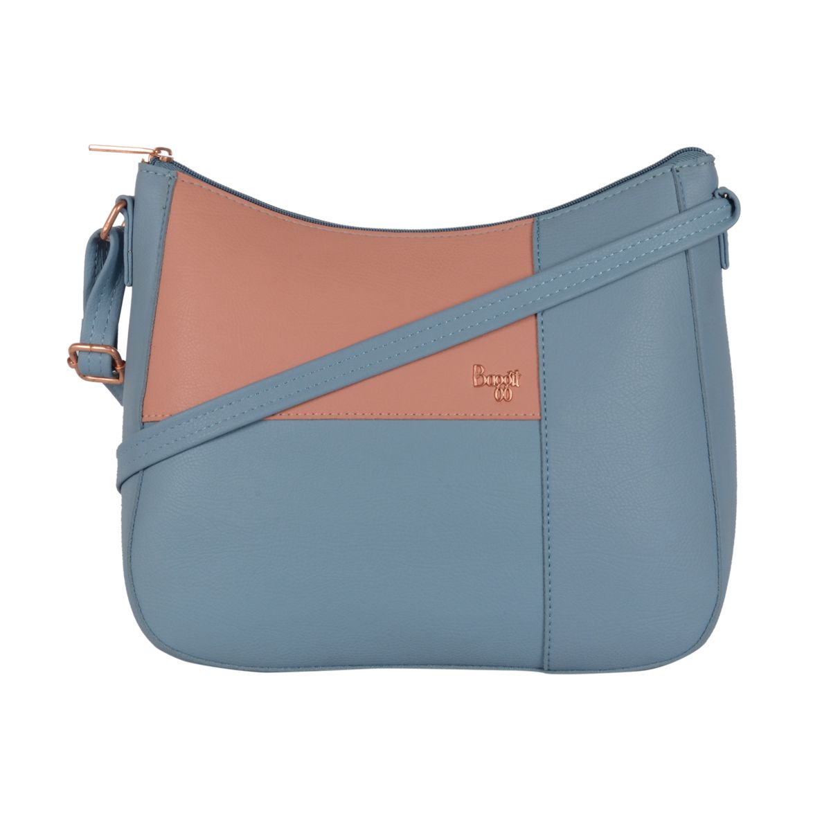 L KOLI KRIS 8 SEA BLUE SATCHEL