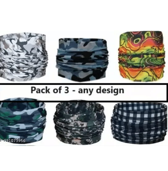 Classy Men Bandana- pack of 3
