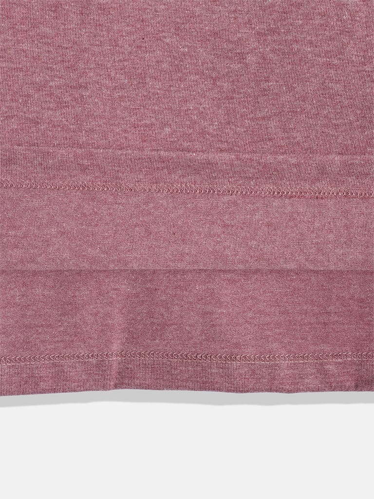 Boys Solid Round Neck T-shirt