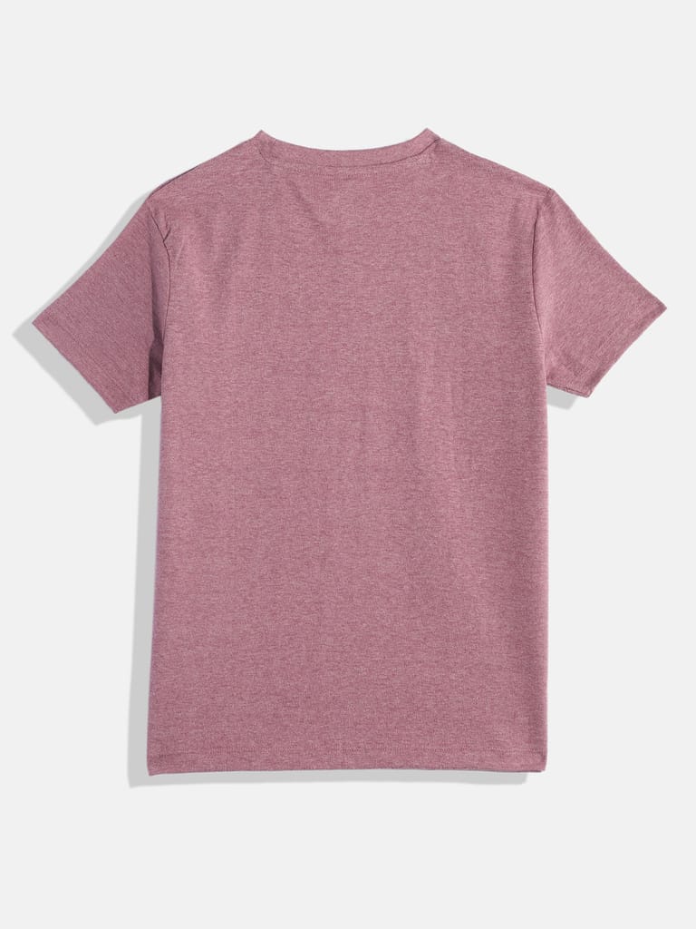 Boys Solid Round Neck T-shirt