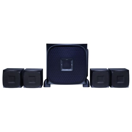 Croma 65W Bluetooth Home Theatre with Remote (Surround Sound, 4.1 Channel, Black)
