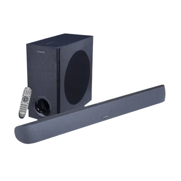 Croma 240W Bluetooth Soundbar with Remote (Rich Bass, 2.1 Channel, Black)