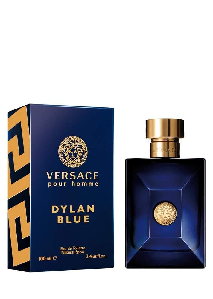 Versace Pour Homme Dylan Blue Eau De Toilette 100ml – Fresh, Woody & Aromatic Fragrance for Men