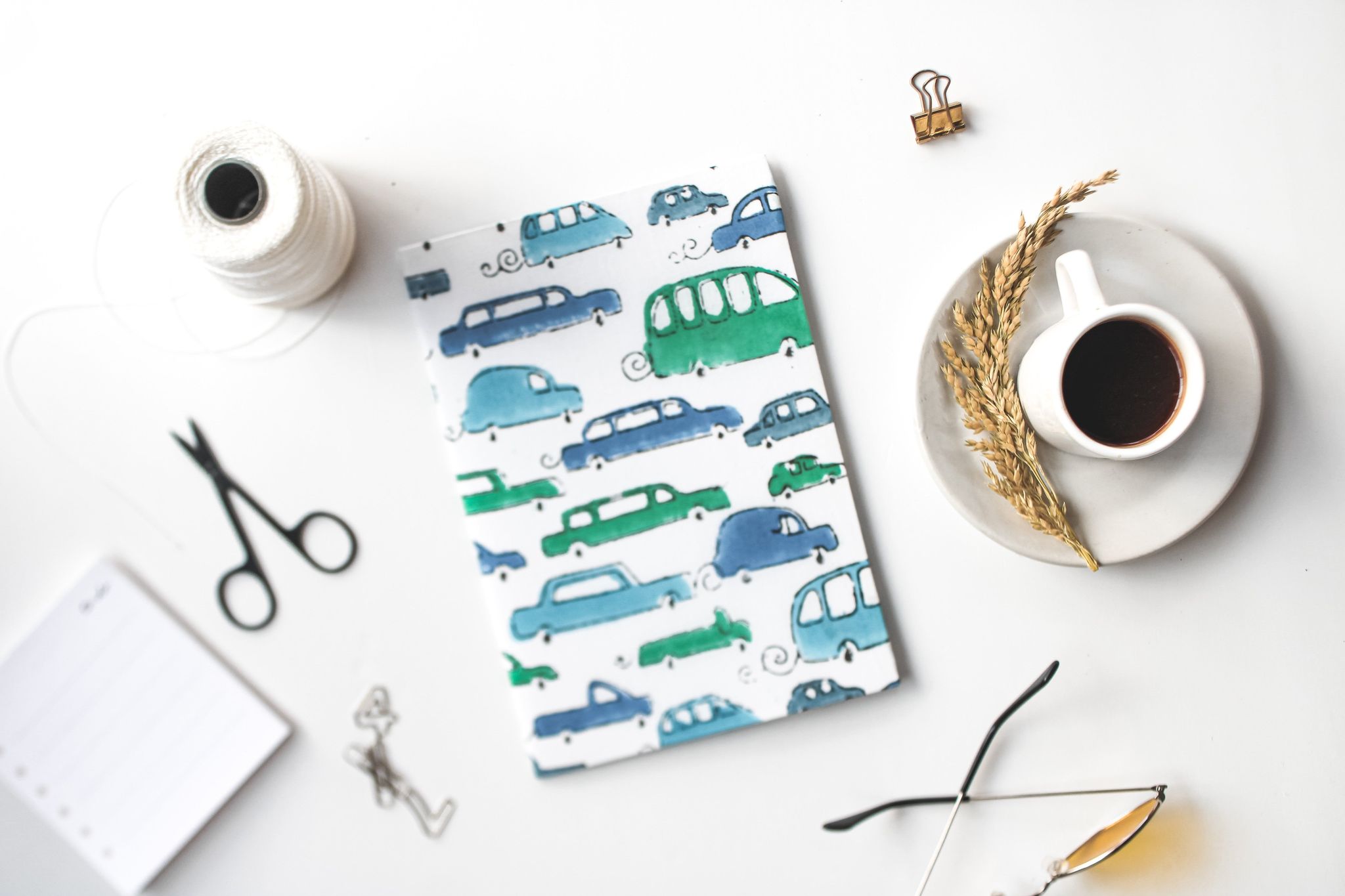 Car motif - Book Review Journal