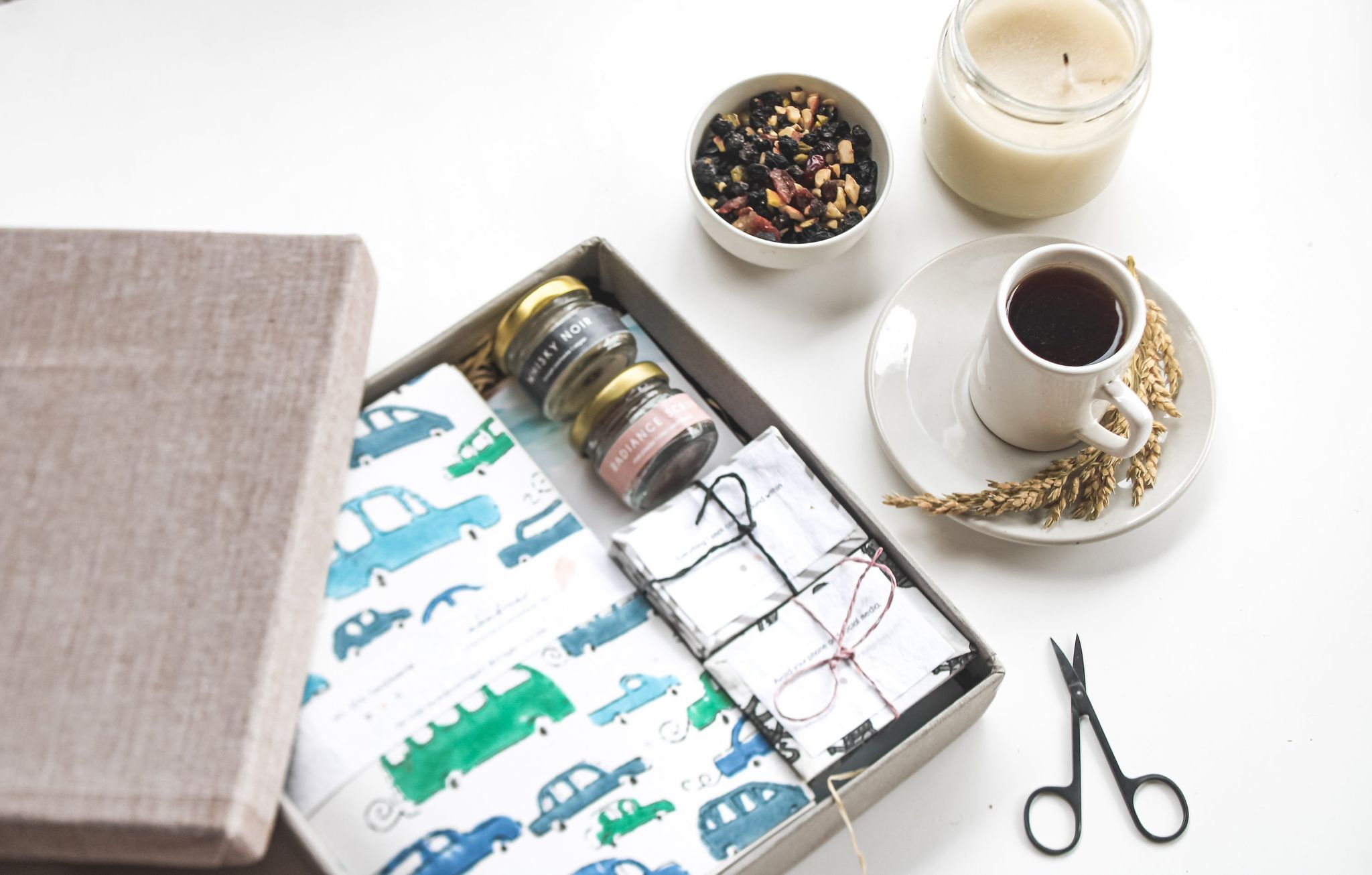 Self care box - Blue Car