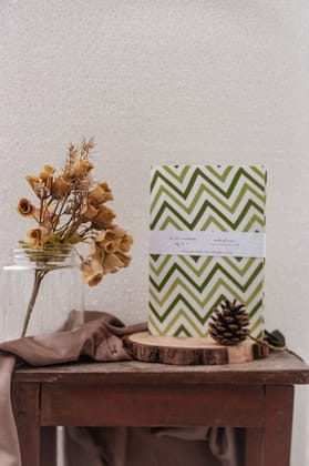 Stationery Loaded Gift hamper personalized by Ekatra Loaded Gift Box - Green chevron
