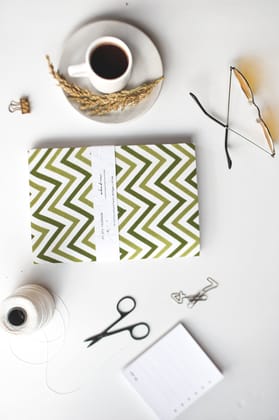 Sustainable Wellness Hamper for all by Ekatra - Green Chevron