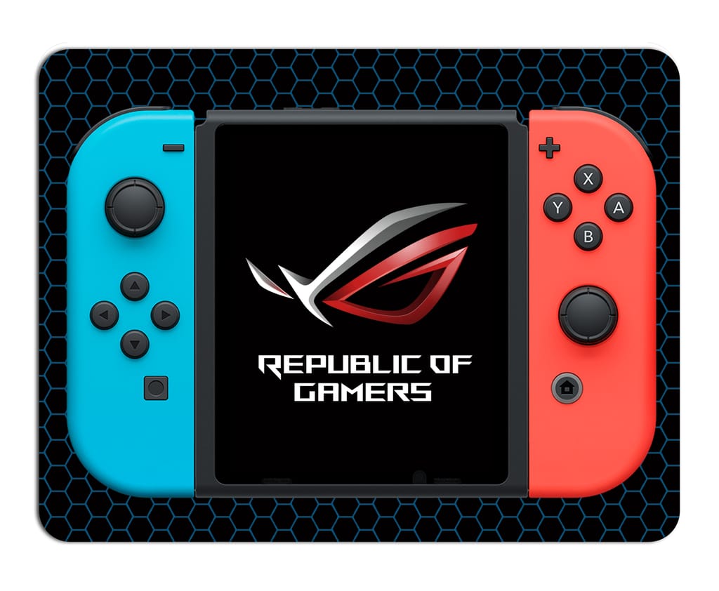yogdots Gaming Print Mouse pad for Game Lovers, Republic of Gamers Gamepad Printed Mousepad