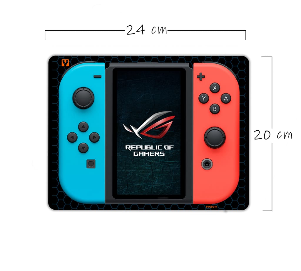 yogdots Gaming Print Mouse pad for Game Lovers, Republic of Gamers Gamepad Printed Mousepad