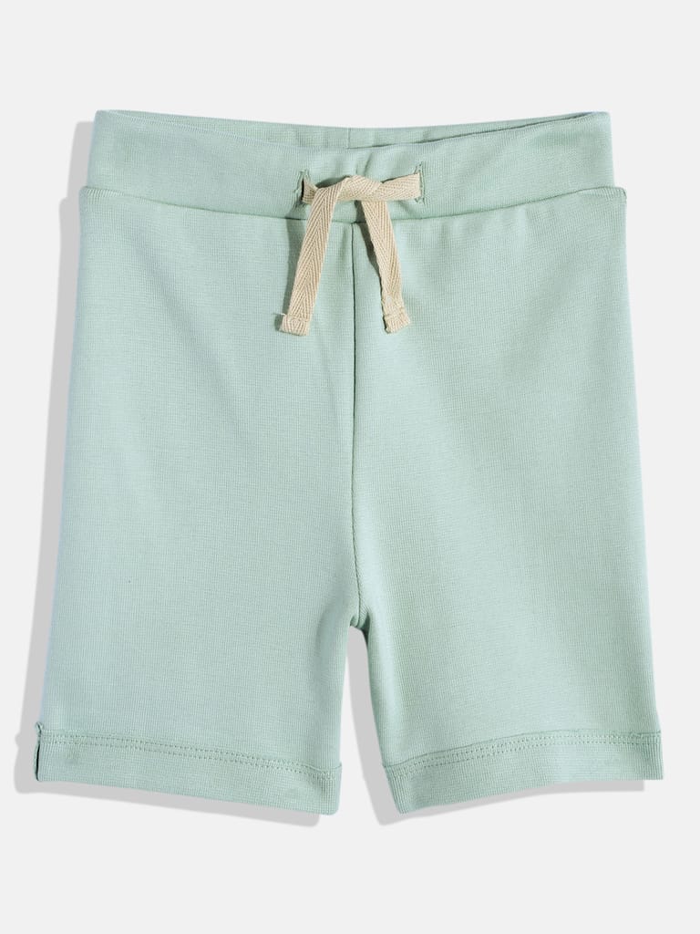 GIRLS GREEN SHORTS