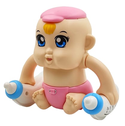 Humaira Tumbling Baby Electric Musical Battery Operated Toys with Light, Music, Rotating Arm Toy for Kids Humaira Tumbling Baby Electric Musical Battery Operated Toys with Light, Music, Rotating Arm Toy for Kids