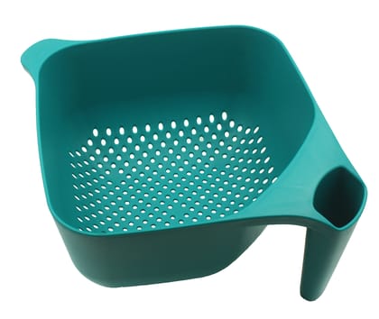 Humaira Vegetables Fruit Kitchen Basket Wash Sieve Washing Big Bowl Colander with Handle for Multipurpose Cleaning Storing, Refining, Strainer