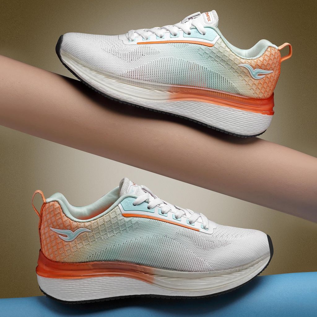 VOMAX SPORTS Trenz-01 Flyknit Breathable Upper Running/Casual Lightweight Walking, Running, Gym Shoes for Men