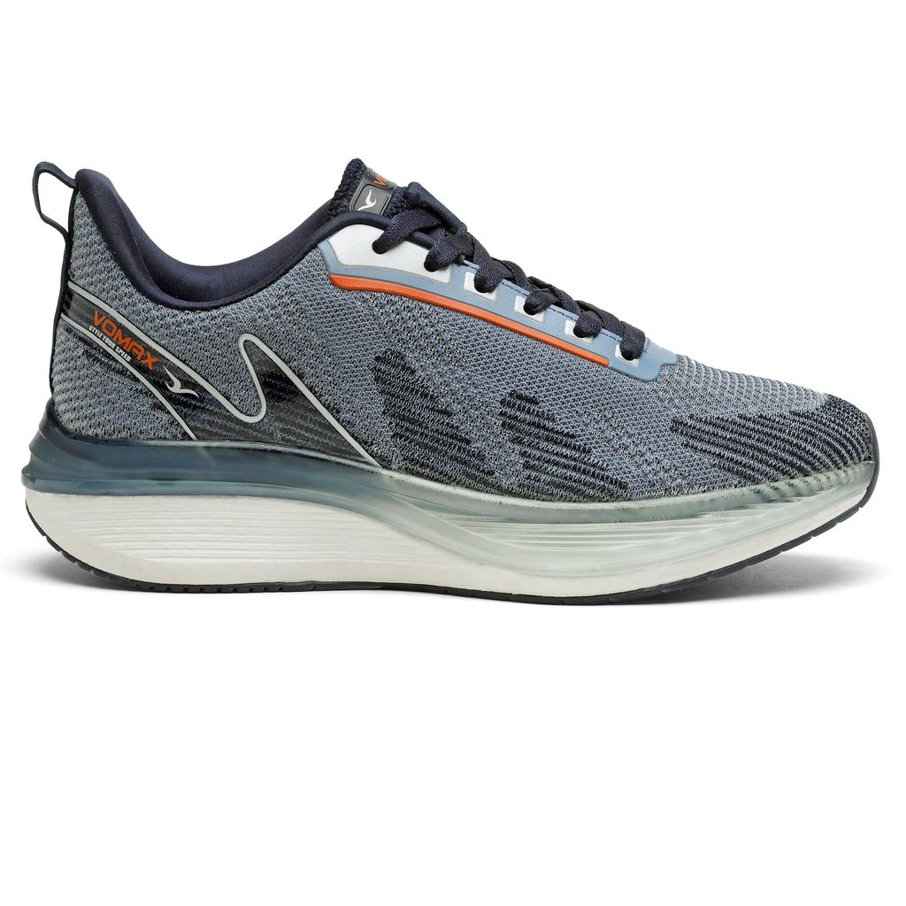 VOMAX SPORTS Stalino-02 Men's Sport Shoes Breathable & Lightweight Flyknit Upper Lace up Walking, Road Running Shoes